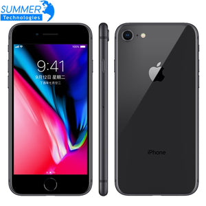 Original Unlocked Apple iPhone 8 LTE Mobile Phone  4.7" 12.0MP Hexa Core 2GB RAM  iOS  Fingerprint - virtualelectronicsstore.com
