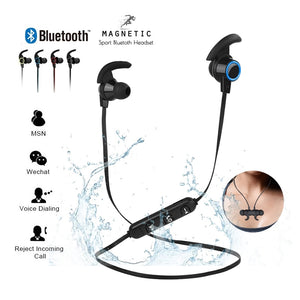 Bluetooth Earphone Waterproof Sport Headphone 4.2 with Charging Cable Young Earphones Build-in Mic Headphone - virtualelectronicsstore.com