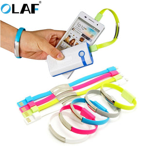 Bracelet Micro USB Type C Cable USB Data Charging Cable For iPhone XS Max XS X 8 Android USB Phone Charger For Xiaomi - virtualelectronicsstore.com