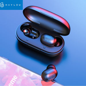 Fingerprint Touch Bluetooth Earphones, HD Stereo Wireless Headphones,Noise Cancelling Gaming Headset - virtualelectronicsstore.com