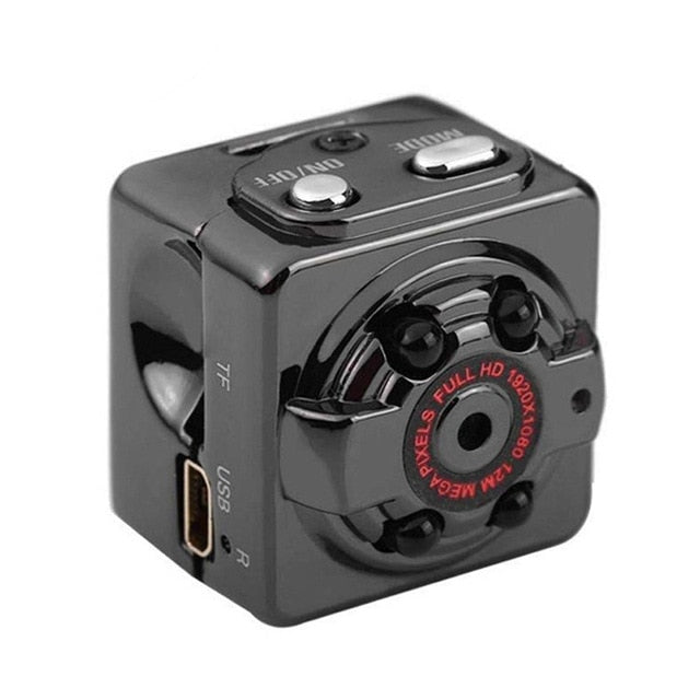SQ8 SQ 8 Smart 1080p HD Small Secret Micro Mini Camera Video Cam Night Vision Wireless Body DVR DV Tiny Minicamera Microchamber - virtualelectronicsstore.com